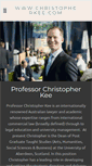 Mobile Screenshot of christopherkee.com
